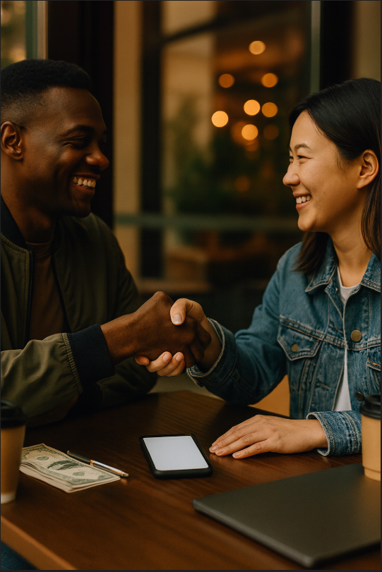 Illustration : accès P2P