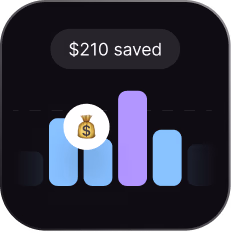 $210 saved
